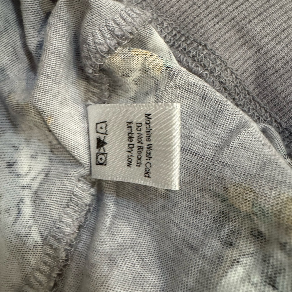 PJ Salvage Joggers Bottoms Gray with Dog Print - Picture 8 of 9